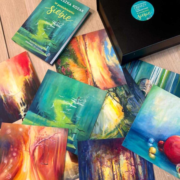 Zestaw 13 obrazów w pudełku